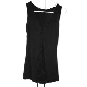 Guess Lace-up Tank Top